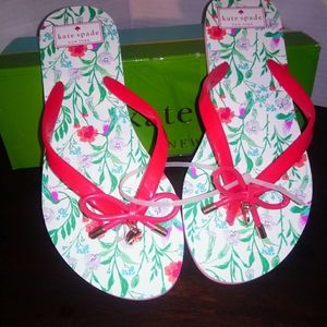 Kate spade flip flops size 8